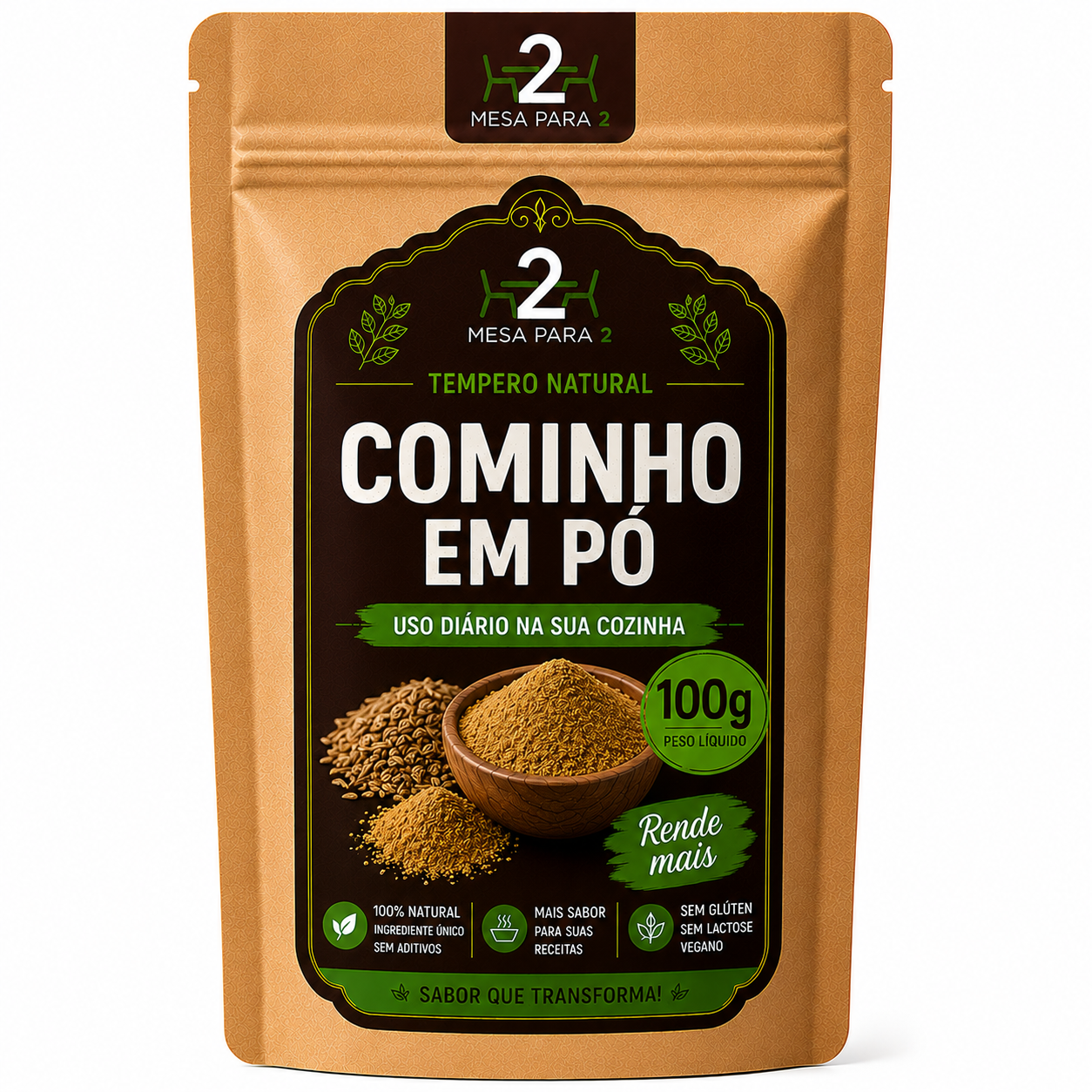 Cominho em Pó 100g
