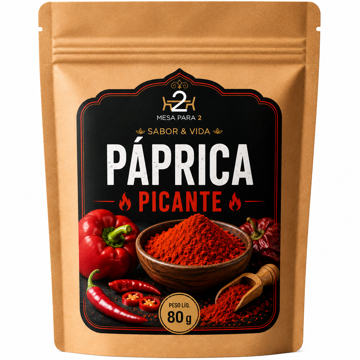 Páprica Picante 80 g