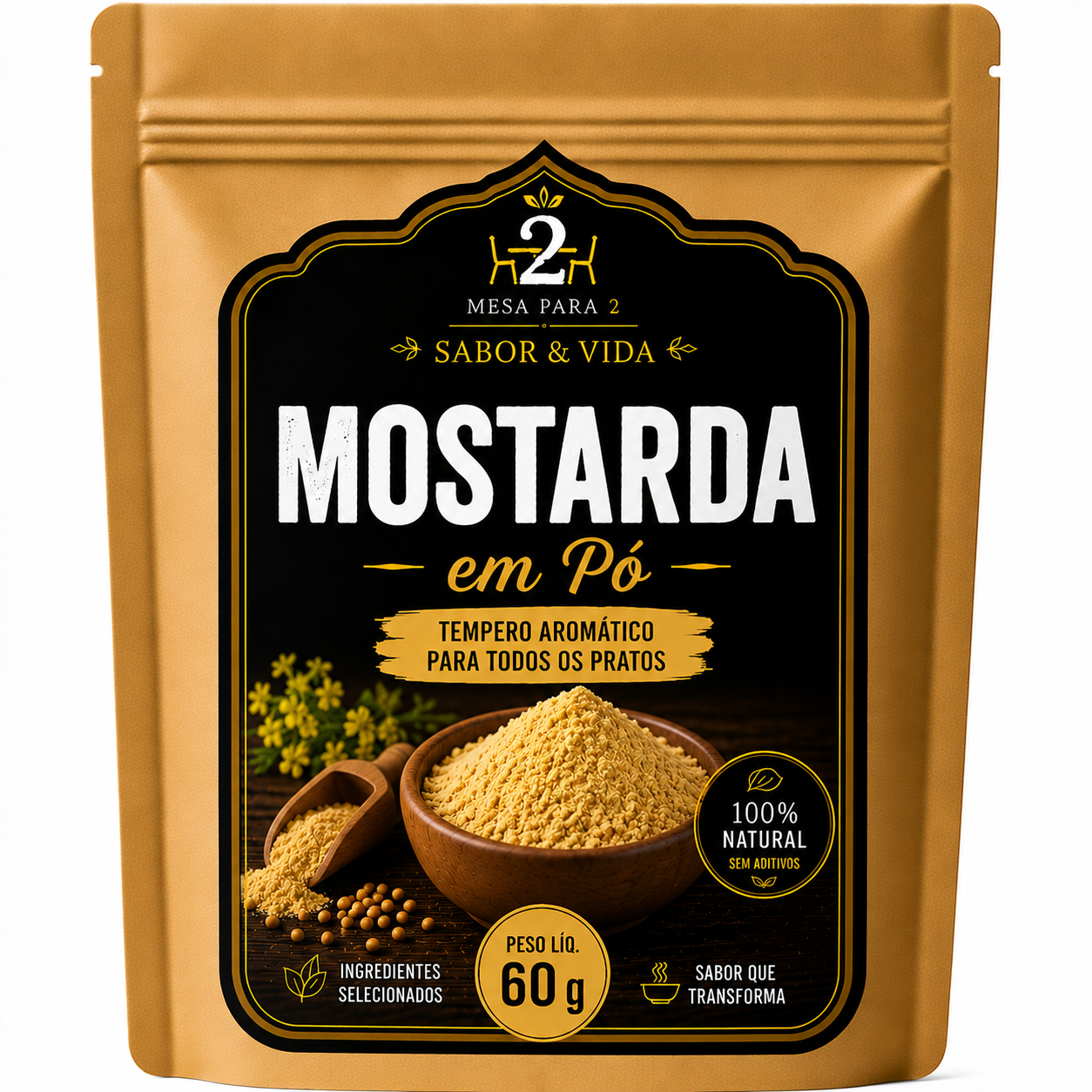 Mostarda em Pó 60 g