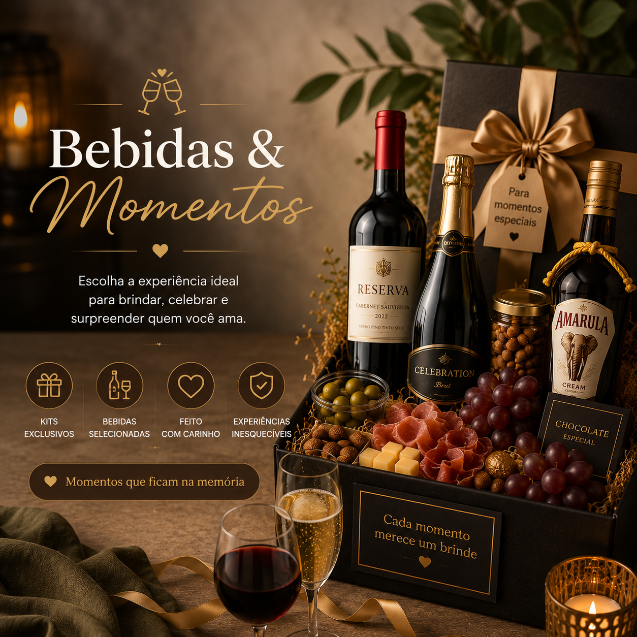 Bebidas & Momentos