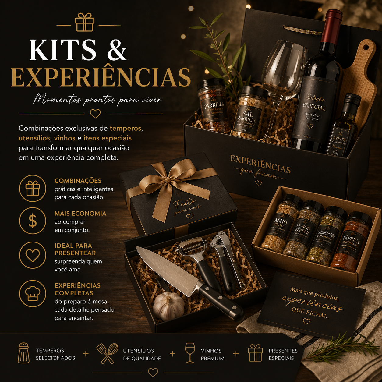 Kits & Experiências