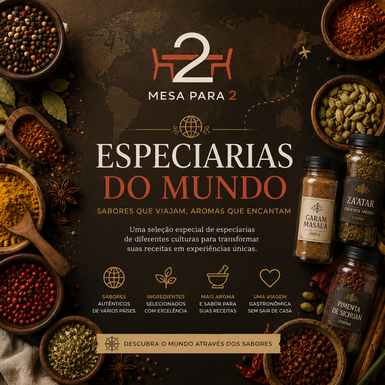 Especiarias do Mundo
