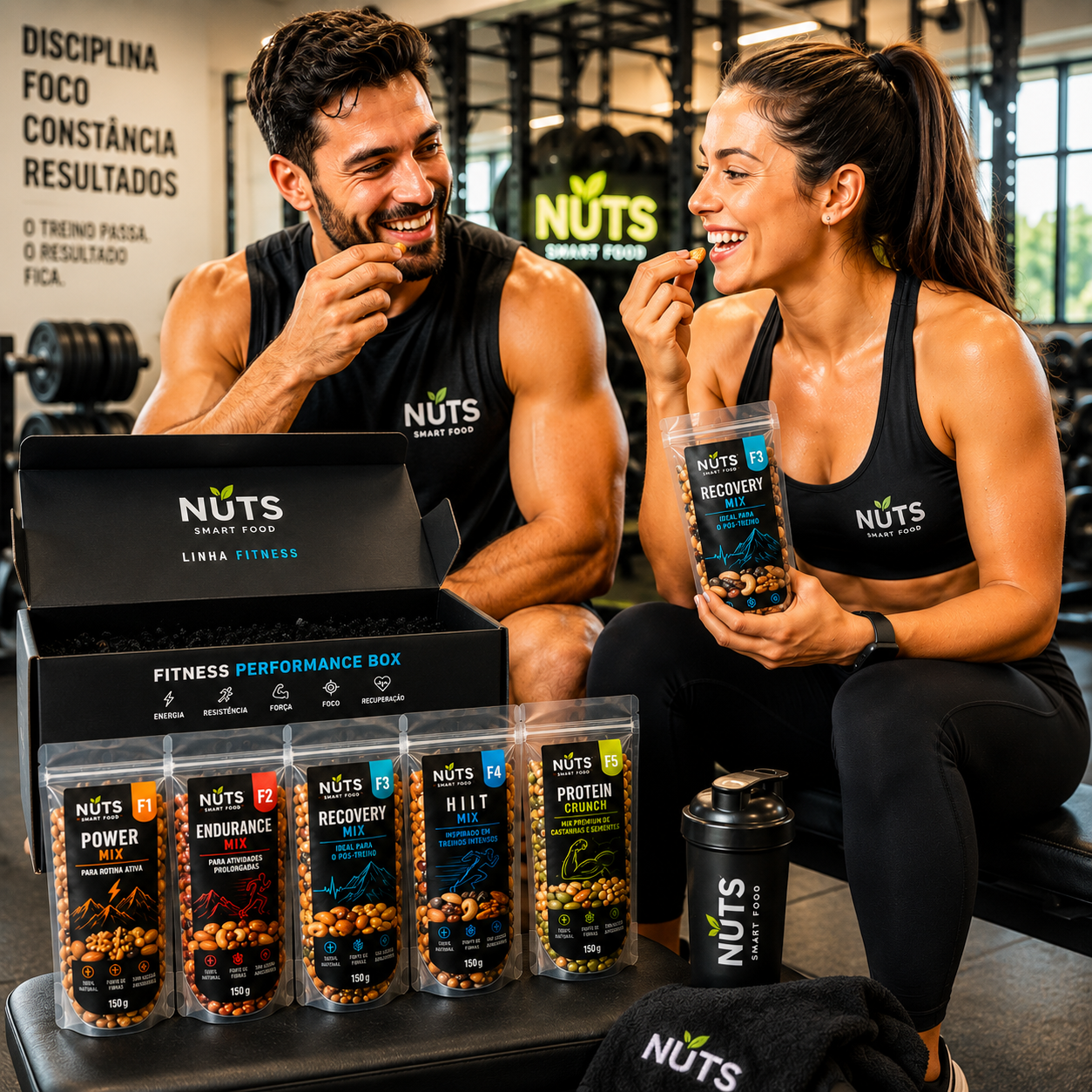 Linha NuTS Fitness