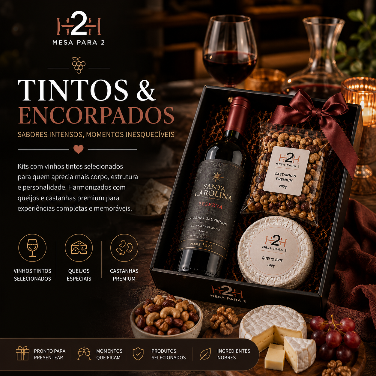 Tintos & Encorpados 🍷
