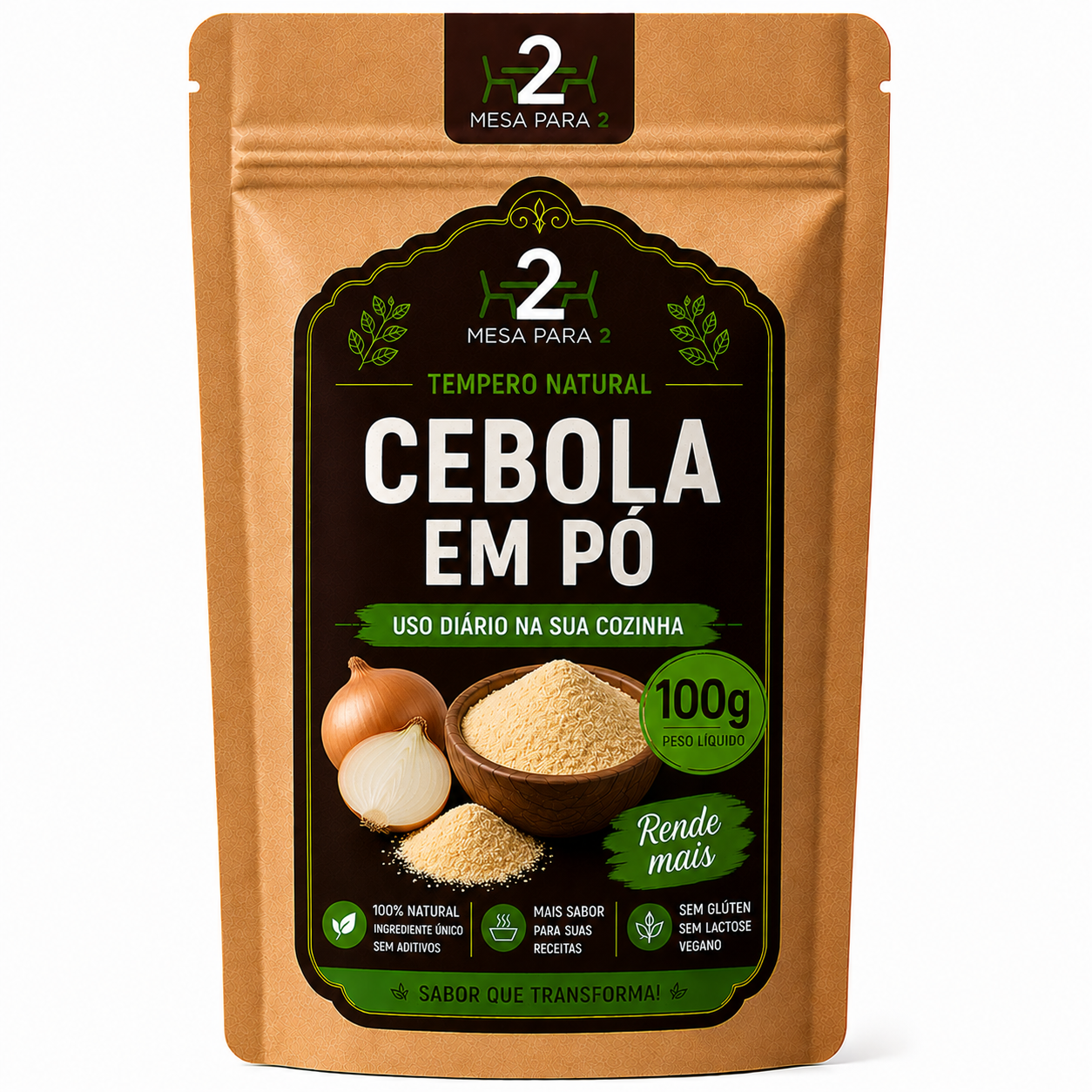Cebola em Pó 100g