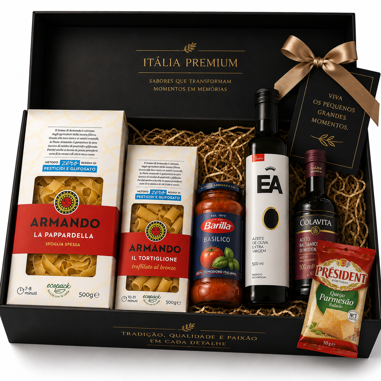 Cesta Gourmet Italiana – Itália Premium