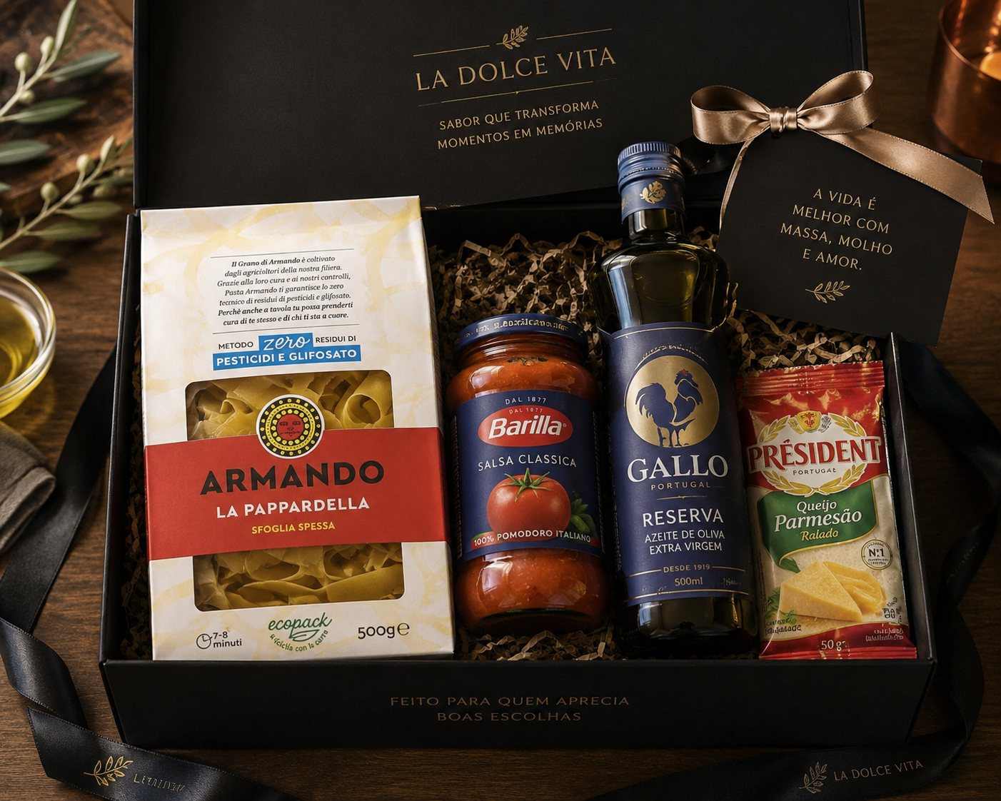 Cesta Gourmet Italiana – La Dolce Vita