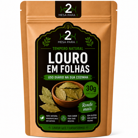 Louro em Folhas 30g