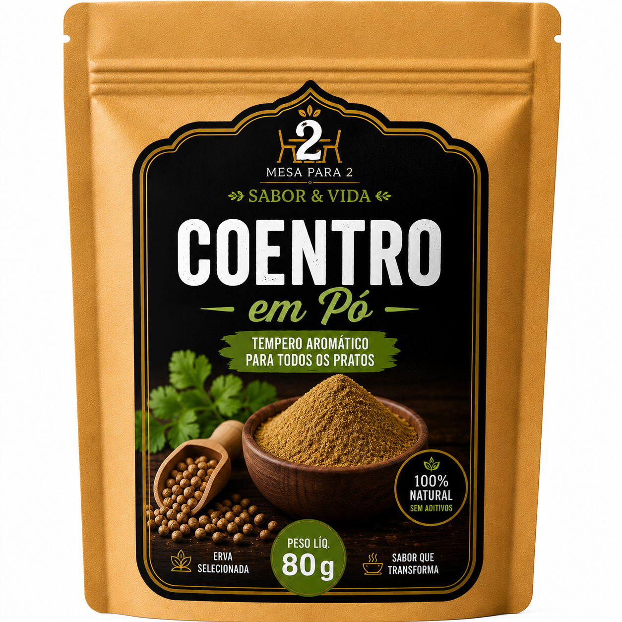 Coentro em Pó 80 g