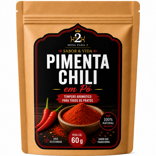 Pimenta Chili em Pó 60 g