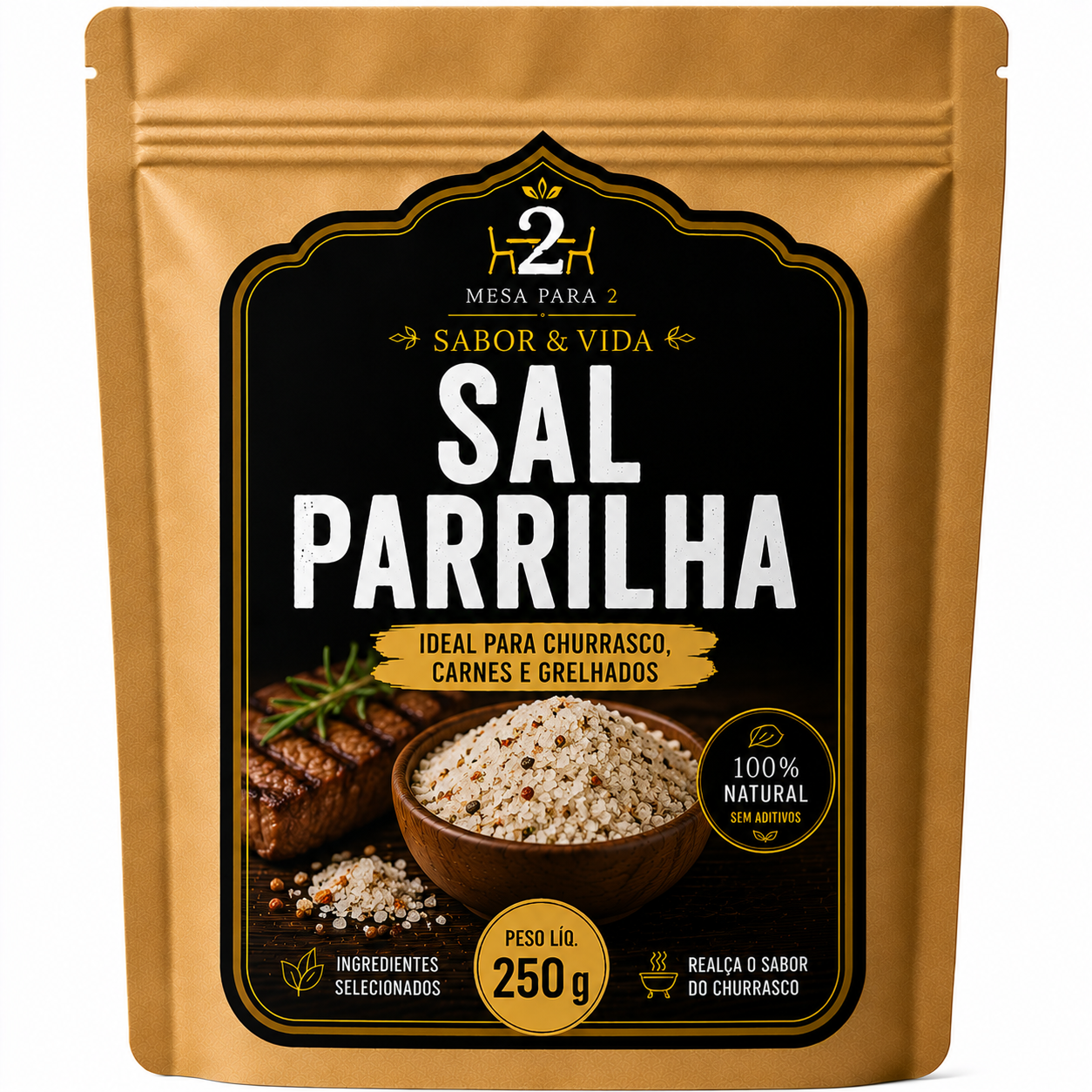 Sal Parrilha 250 g