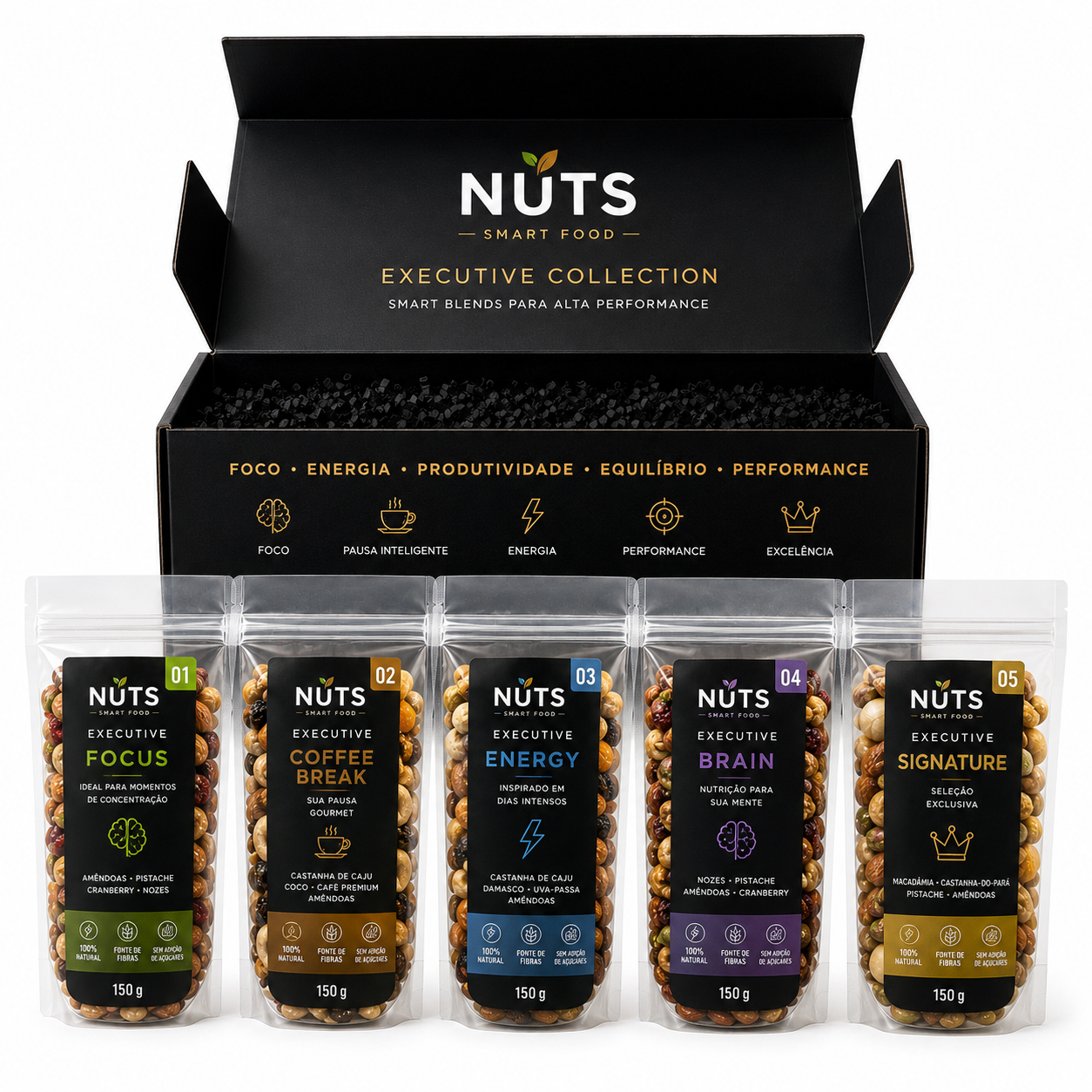 NuTS Executive Collection I Kit Presente Executivo