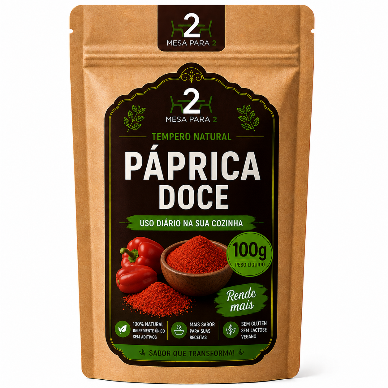 Páprica Doce 100g