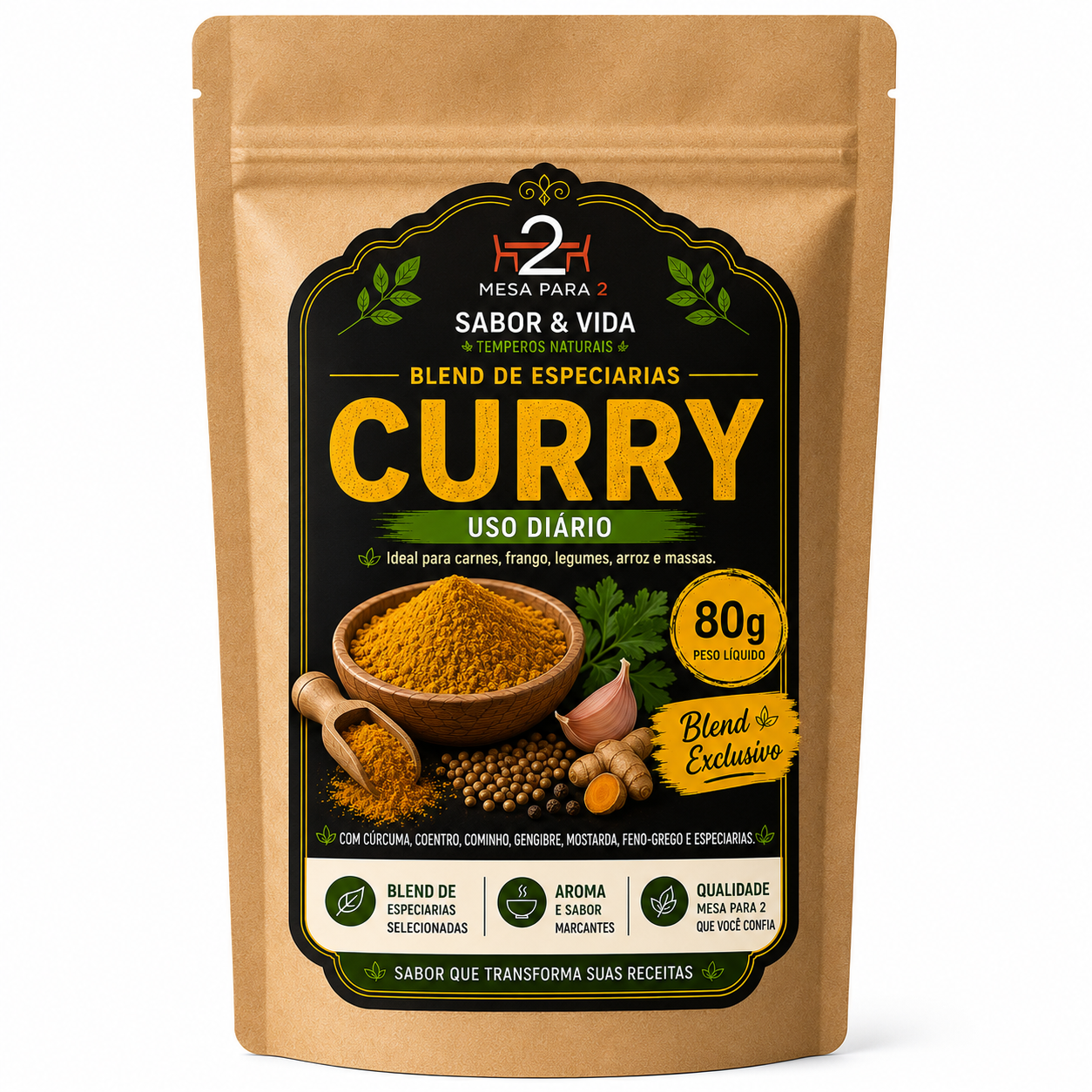 Curry Premium Mesa para 2 – 80 g